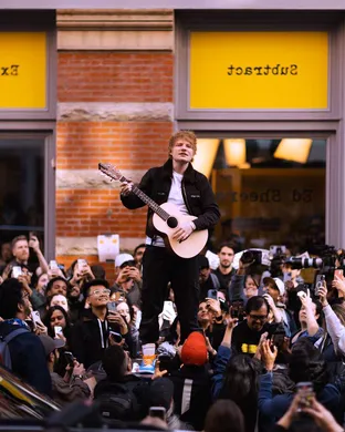 Live concert by Ed Sheeran